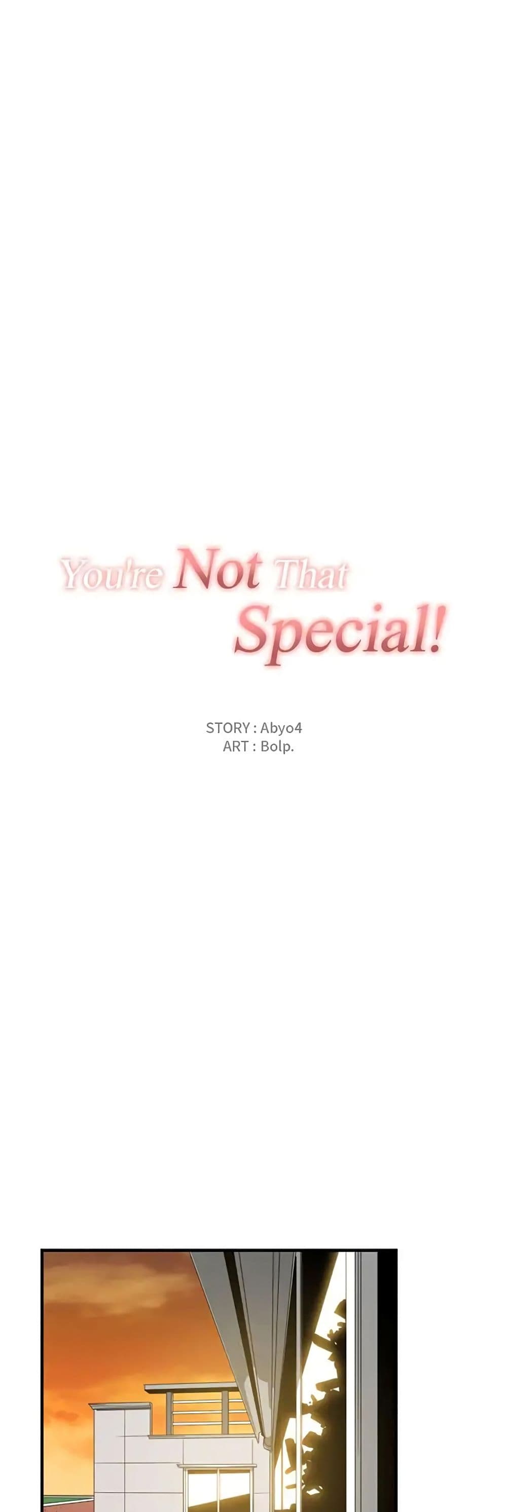 You’re Not That Special! 32 ภาพที่ 9